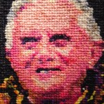 photo-13 Detail of Niki Johnson’s “Eggs Benedict” (2013) (all photographs by the author for Hyperallergic)