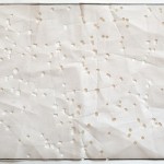 Aspen Mays. “Punched out stars 1,” 2011. Silver gelatin print, unique, 14.5 x 11.25 in. Courtesy the artist.
