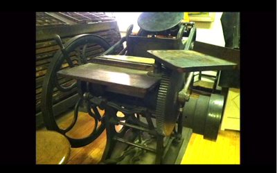 New Small Press Seeks Big Old Letterpress / Hyperallergic