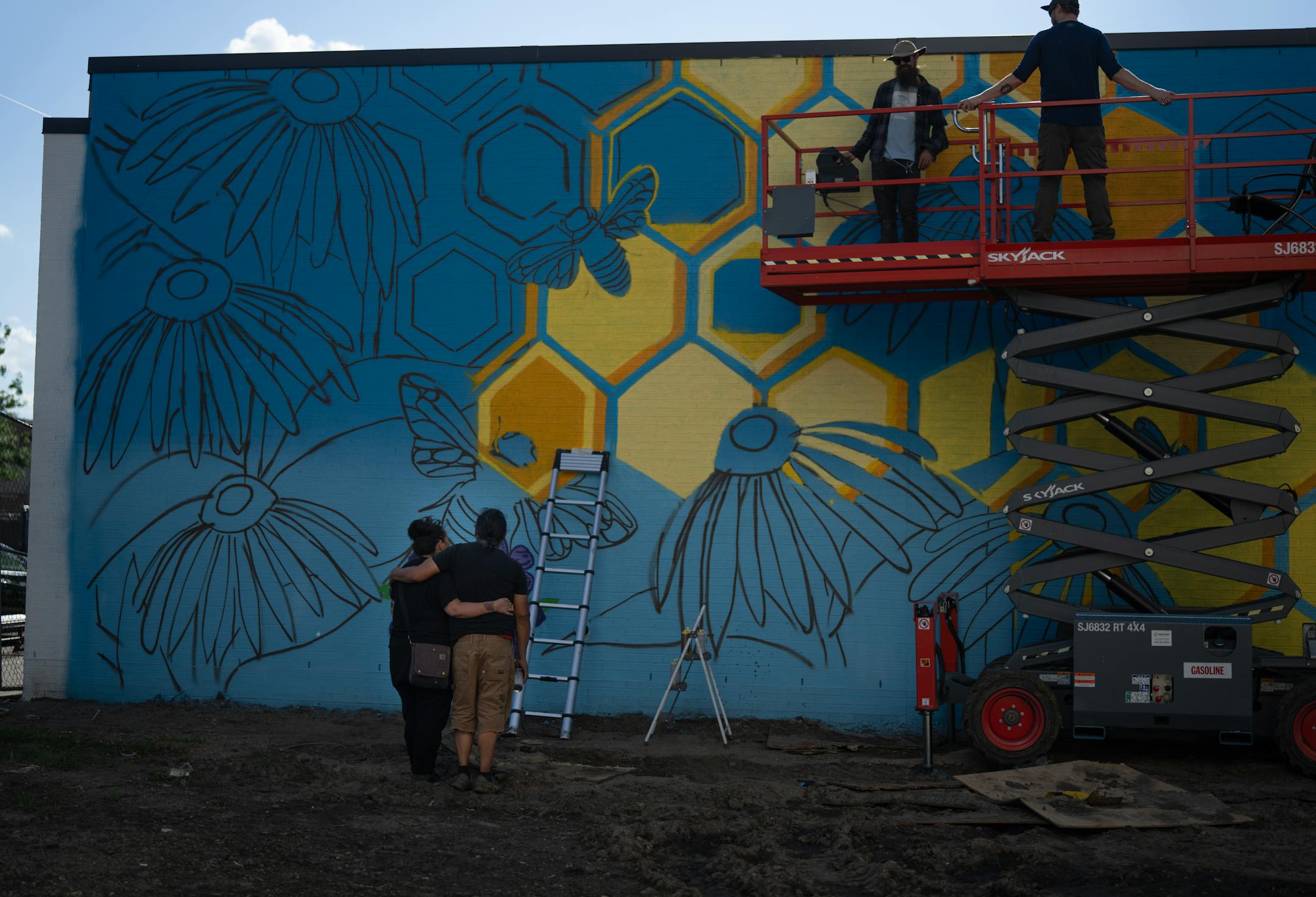 George Floyd mural 1