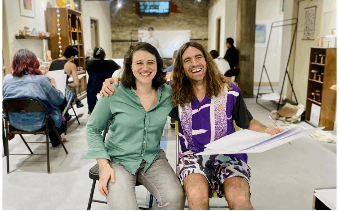 The art of comedy: An event series pairs figure drawing with standup comedy