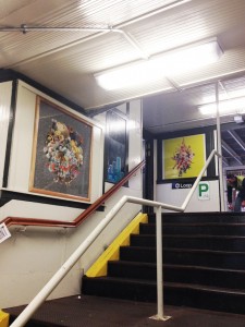 Flowers on the Blue Line / Hyperallergic