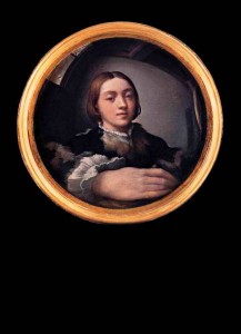 The first selfie? Parmigianino’s Self-Portrait in a Convex Mirror, 1523–24. (via vulture.com)
